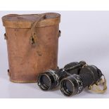 A WWII B.H. & G. ltd binoculars, prismatic no. 5 1942