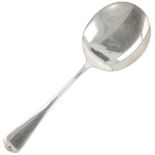 Ice cream scoop 'Haags Lofje' silver.