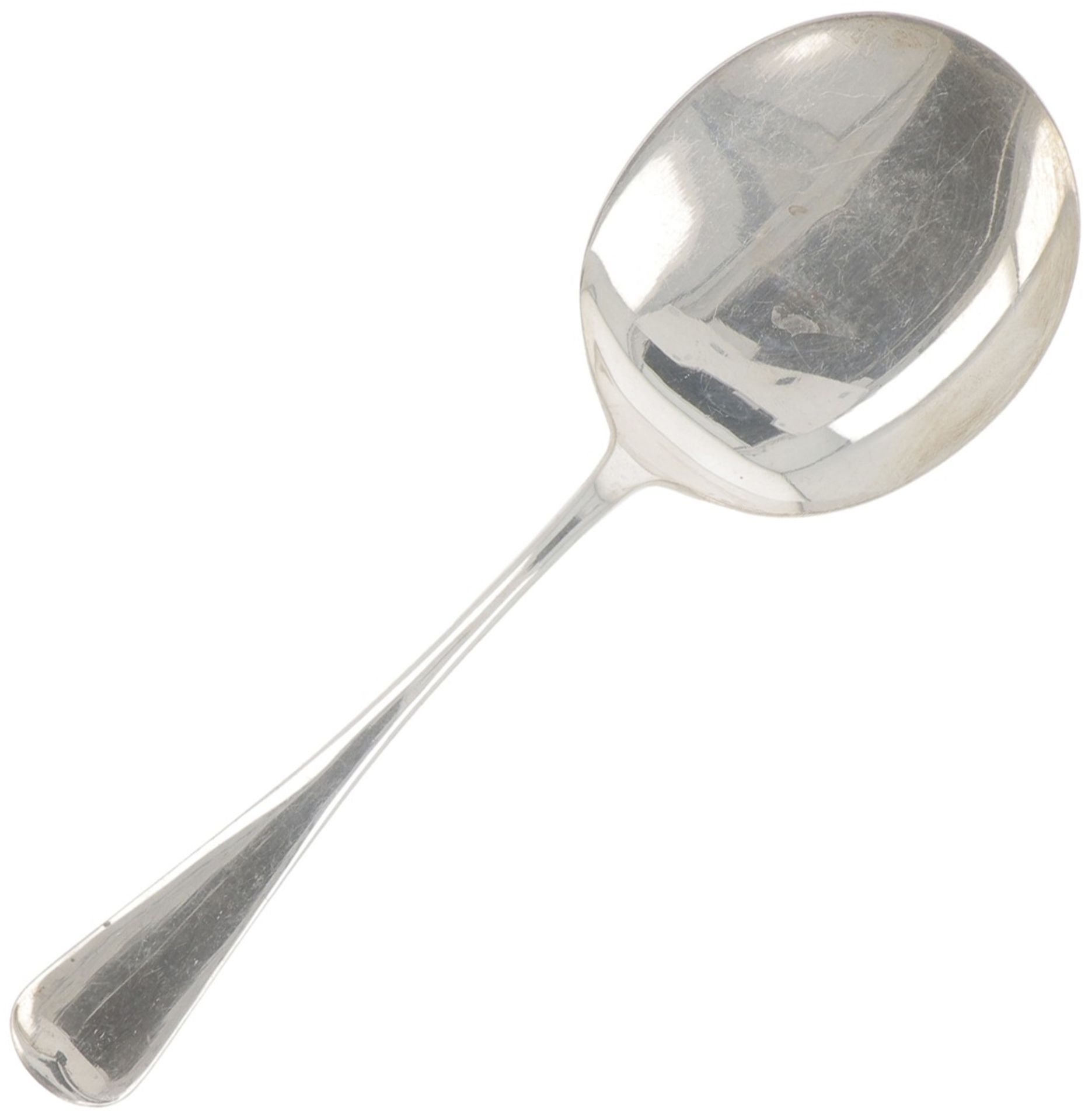Ice cream scoop 'Haags Lofje' silver.