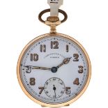 14k Golden Pocketwatch - Faber Chronometer - appr. 1940