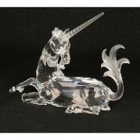 Swarovski annual item 1996 "Fabulous Animal Kingdom" the Unicorn