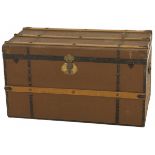 A travelling trunk, France(?), 1st half 20th century.