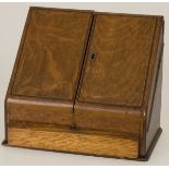 An oak stationary chest, United Kingdom ca. 1920.