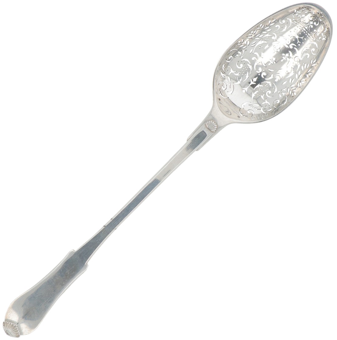 Wet fruit spoon silver.