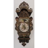 A Frisian chair clock, the Netherlands, 2nd half of the 20th century.