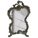 A Rococo-style toilet mirror, France, 20th century.