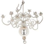 Chandelier silver.