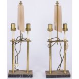 A set of(2) desk lamps, France, mid. 20th century.