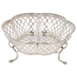 Bonbon basket silver.