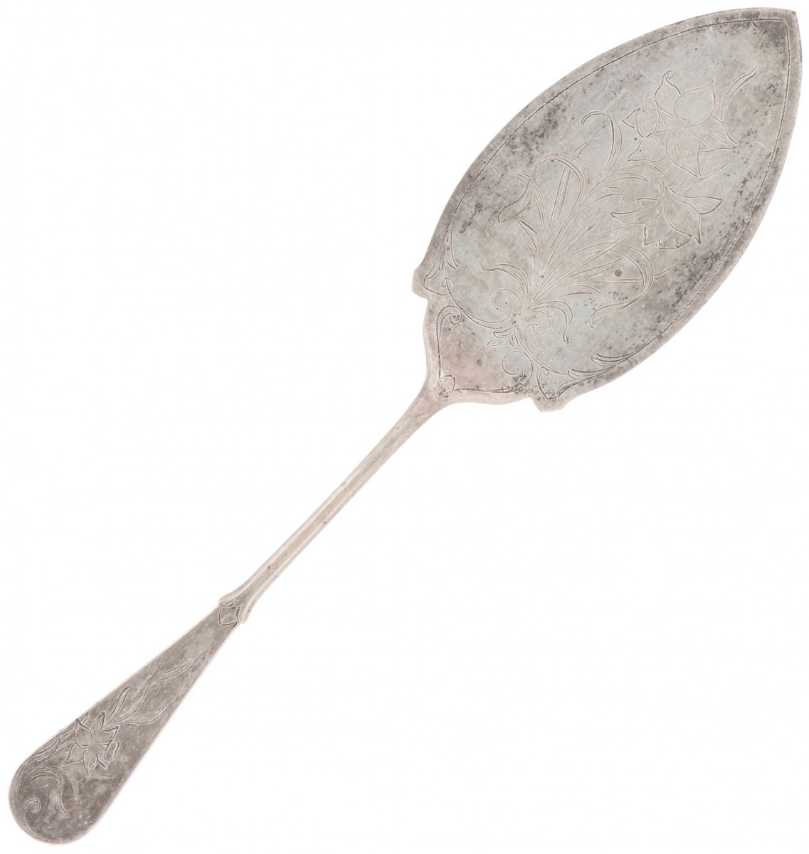 Pastry spoon silver.