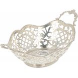 Bonbon basket silver.