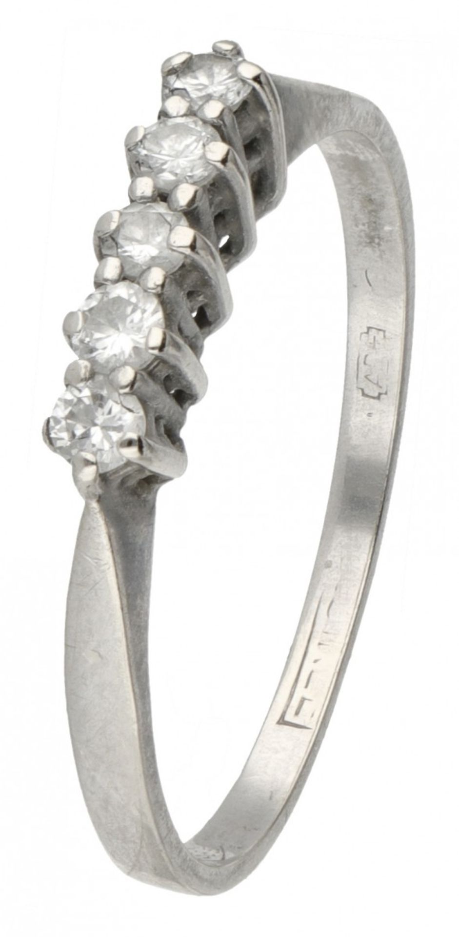 White gold Desiree ring set with approx. 0.25 ct. diamond - 14 ct.