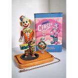 Fossil LE-9491 - Pocket watch, tin circus clown - appr. 1997