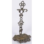 A cast iron umbrellastand, 1st half 20th century.