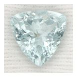 IGL Certified Natural Brazilian Aquamarine Gemstone 2.79 ct.