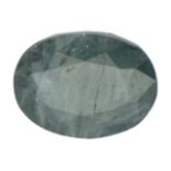 GJSPC Certified Natural Blue Sapphire Gemstone 1.36 ct.