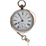 Silver Pocketwatch - J.G. Graves, Sheffield - appr. 1800