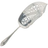 Fish scoop "Hollands Puntfilet" silver.