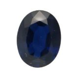 IJGC Certified Natural Blue Sapphire Gemstone 1.29 ct.