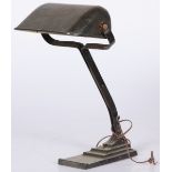 An Erpe desk lamp, Belgium, mid. 20th century.