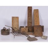 A lot comprised of various kitchen utensils, a.w. coockie moulds, Dutch, late 19th cenutry and later