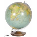 An old earth globe, marked: Räth, Germany, 2nd half 20th century.