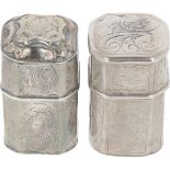 (2) loderein boxes Silver.