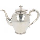 Coffee pot silver.