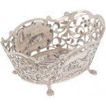 Silver bonbon or 'sweetmeat' basket.