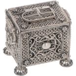 Miniature box silver.