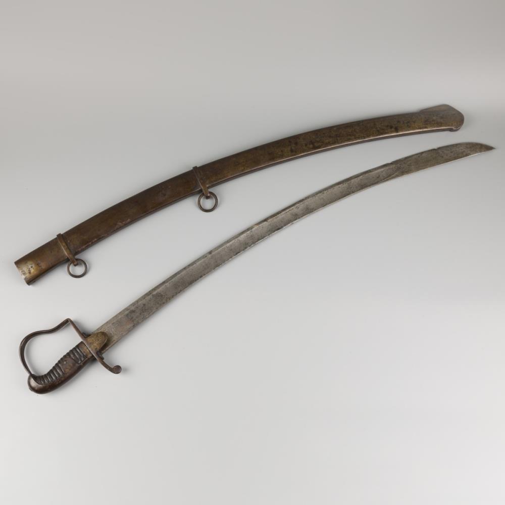 A Mod.1796 Officers sabre, light cavalry, United Kingdom, 18th/ 19th century. - Image 2 of 2