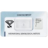 IGI Certified Variation Pear Cut Natural Diamond 0.24 ct.