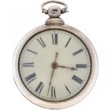 Pocket Watch Verge Fusee, 'Josh Wilson, Stamford' - ca. 1750