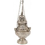 Christian church censer (Thuribulum) silver.