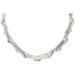 Modernist silver Lapponia necklace - 925/1000.