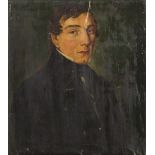 Dutch School, 19th. C. Portrait of a gentleman.