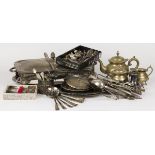 Lot of various silver-plated objects