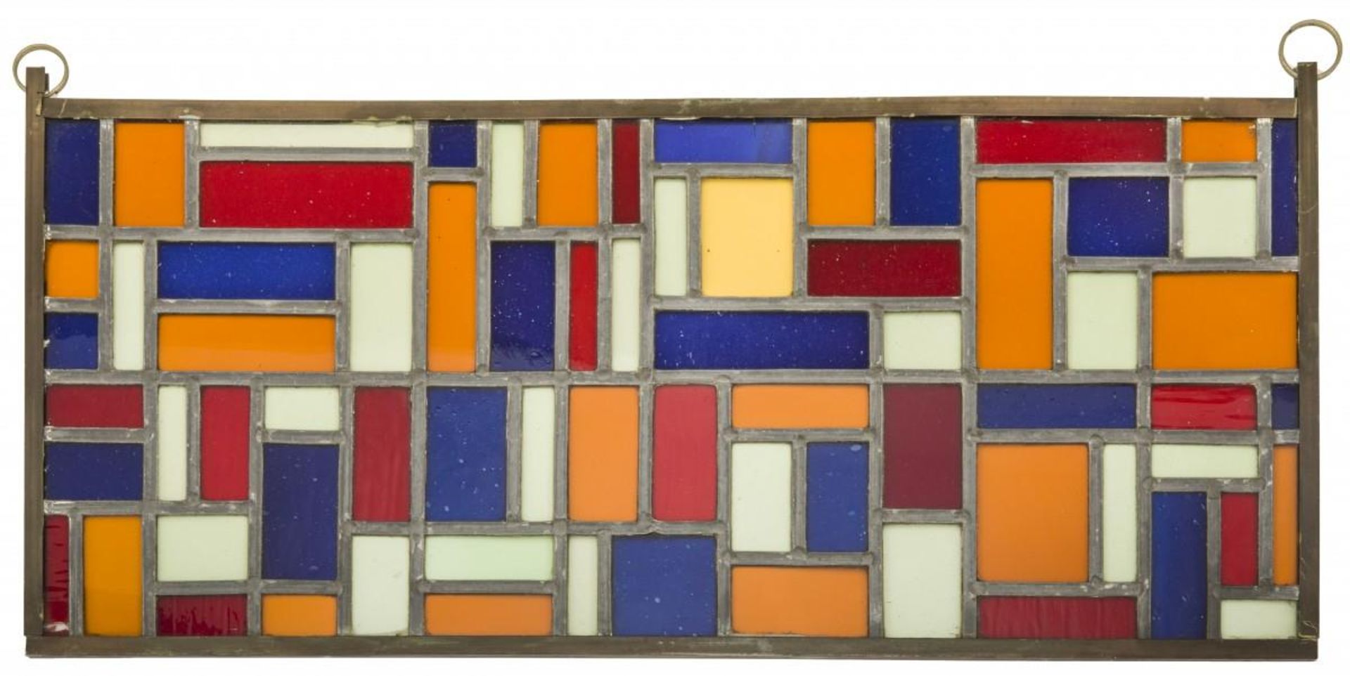 Theo van Doesburg (Utrecht 1883 - 1931 Davos), Composition VIII, a stained glass window for resedent