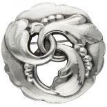 Silver Georg Jensen no.20 Art Nouveau brooch - 925/1000.