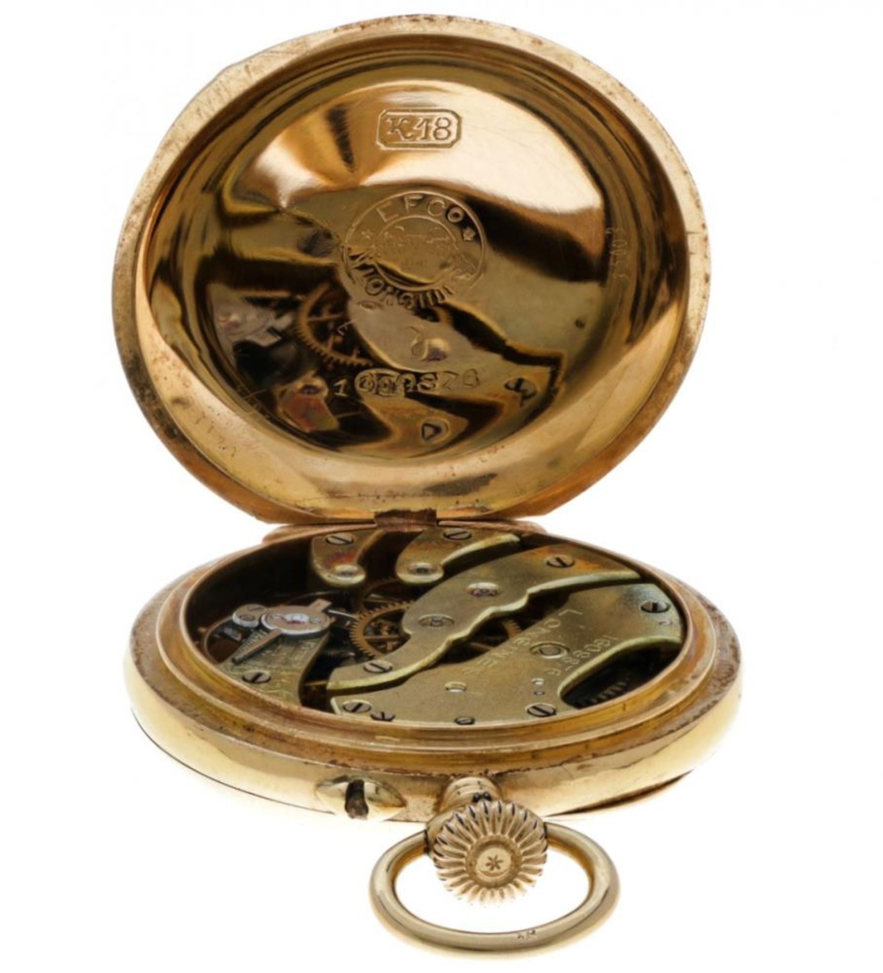 Longines Lever Escapement - Ladies pocket watch - apprx. 1878. - Bild 4 aus 4