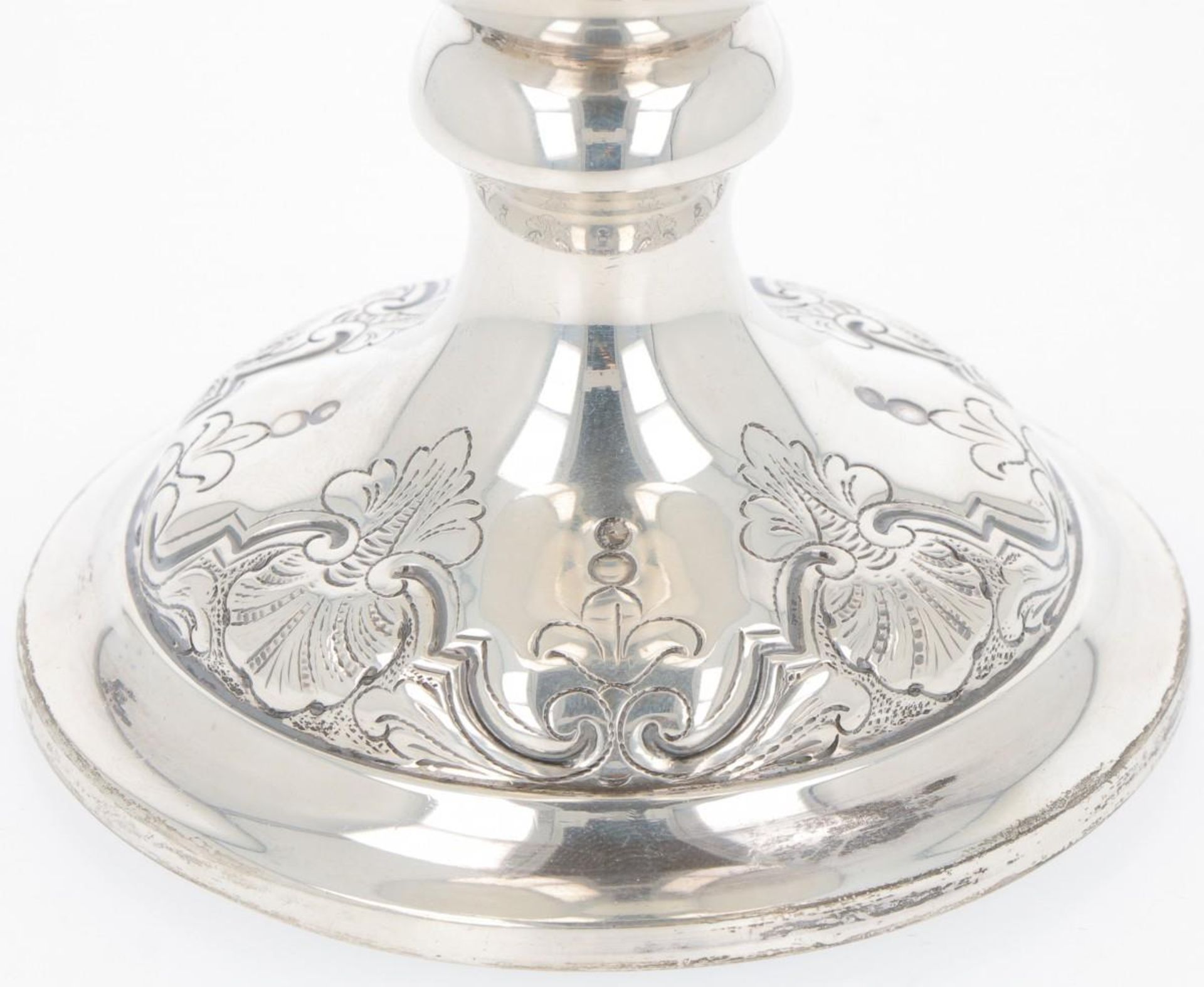 Showpiece vase silver. - Image 7 of 8