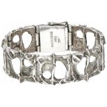 Juhls Kautokeino no.752 silver 'Tundra' bracelet - 925/1000.