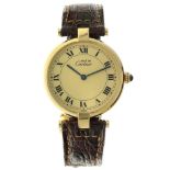 Cartier Must Vermeil 1861 - Unisex watch - apprx. 2000.