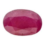 GJSPC Certified Natural Ruby Gemstone 2.79 ct.