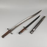 A lot comprised of (2) British bayonets, originating from the British armies, 1st half 20th century.