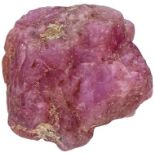 GLI Certified Rough Natural Ruby Gemstone 4.700 ct.