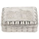 Snuff box silver.