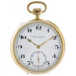 Vacheron Constantin Lever Escapement - Men's pocket watch - appr. 1900.