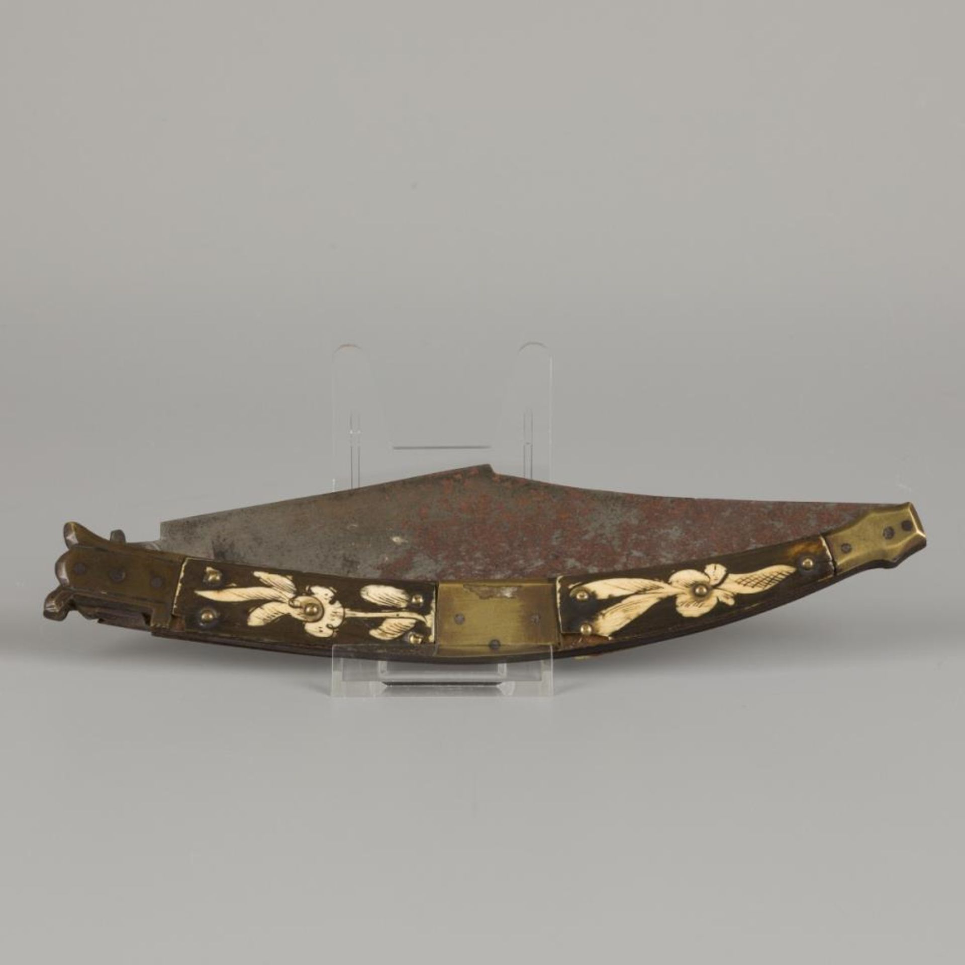 A "Navajo" folding knife, Spain, 19th century. - Image 2 of 2