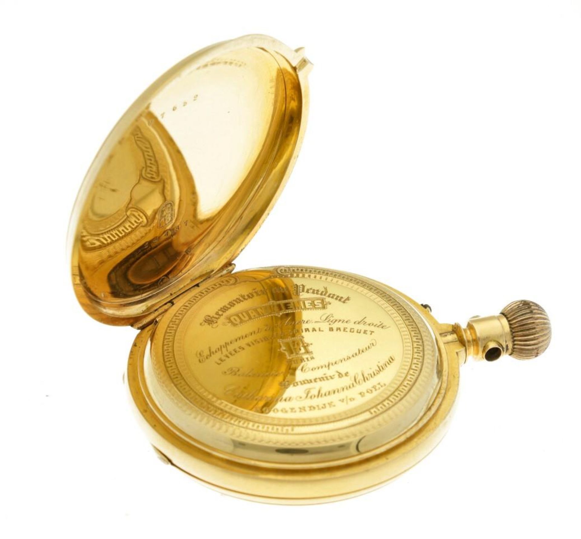 Brevete - Men's savonette pocket watch - appr. 1876. - Bild 6 aus 6